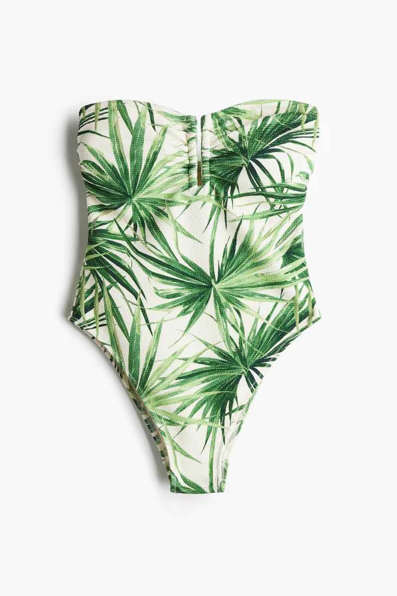 costume intero H&M elasticizzato a fascia
